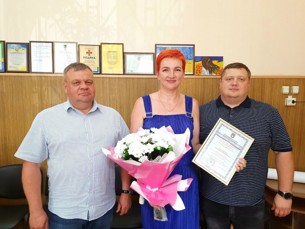 Вчитель початкових класів закладу загальної середньої освіти І-ІІІ ступенів №5 Подільської міської ради Світлана Нападовська отримала Подяку Міністерства освіти і науки України